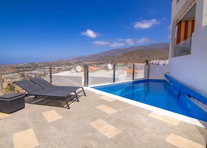 Tatil Evi Mirador Balcon Del Atlantico Y Piscina Privada Costa Adeje